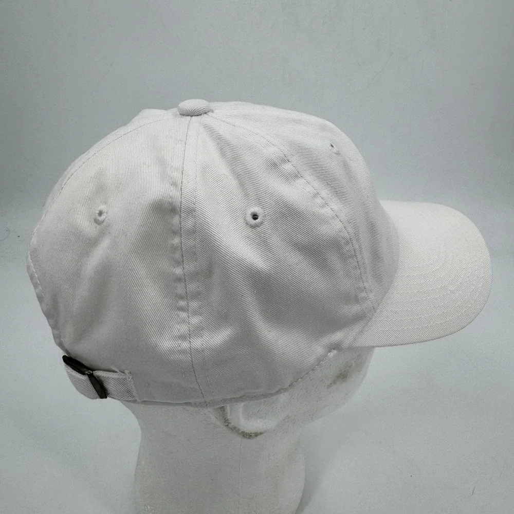 American Needle Masters Golf Hat Unisex Adjustable White‎ Embroidered Logo Cap